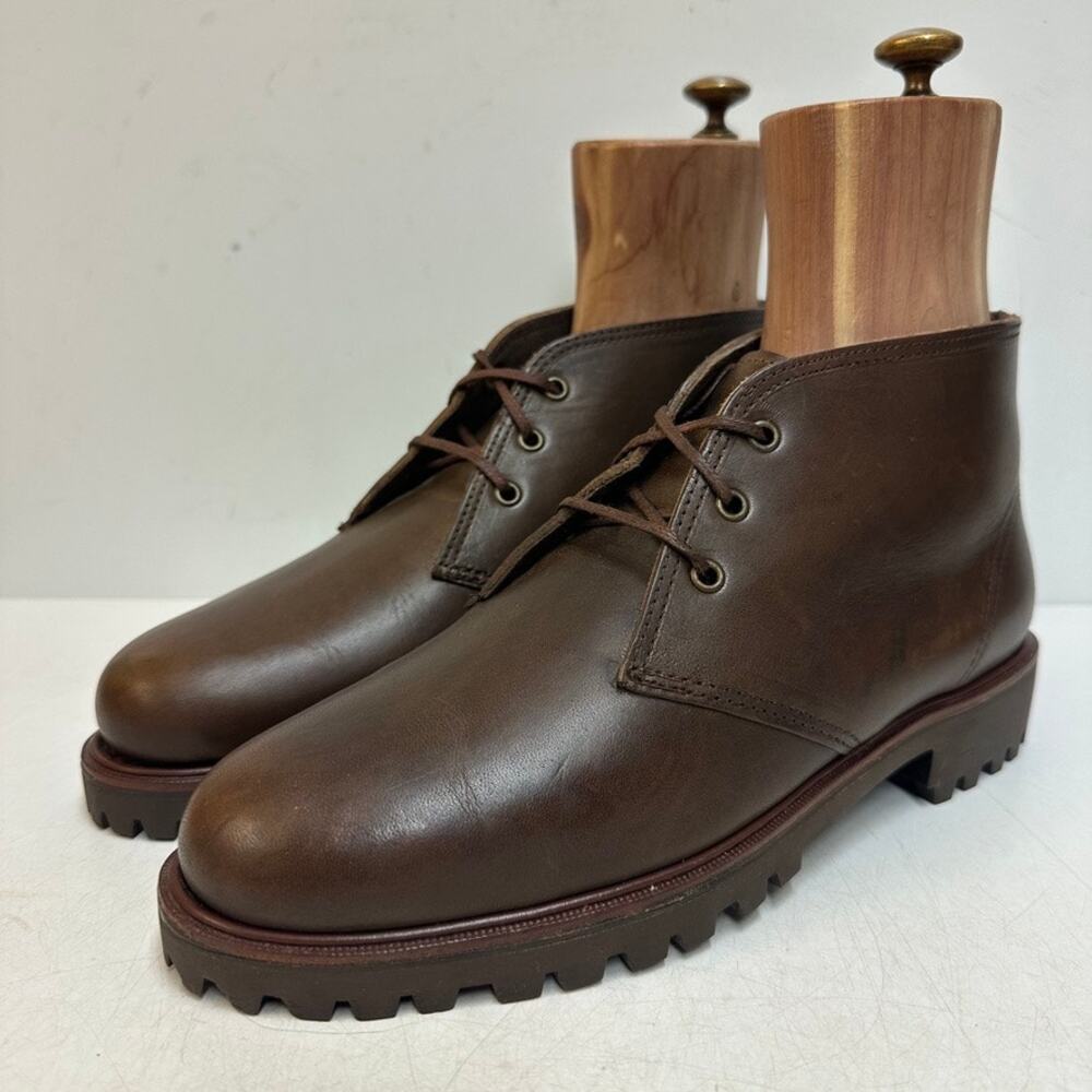 NWOT 1993 Polo Ralph Lauren Sportsman Chukka Boots NOS RARE Lug Sole MiUSA 8 D